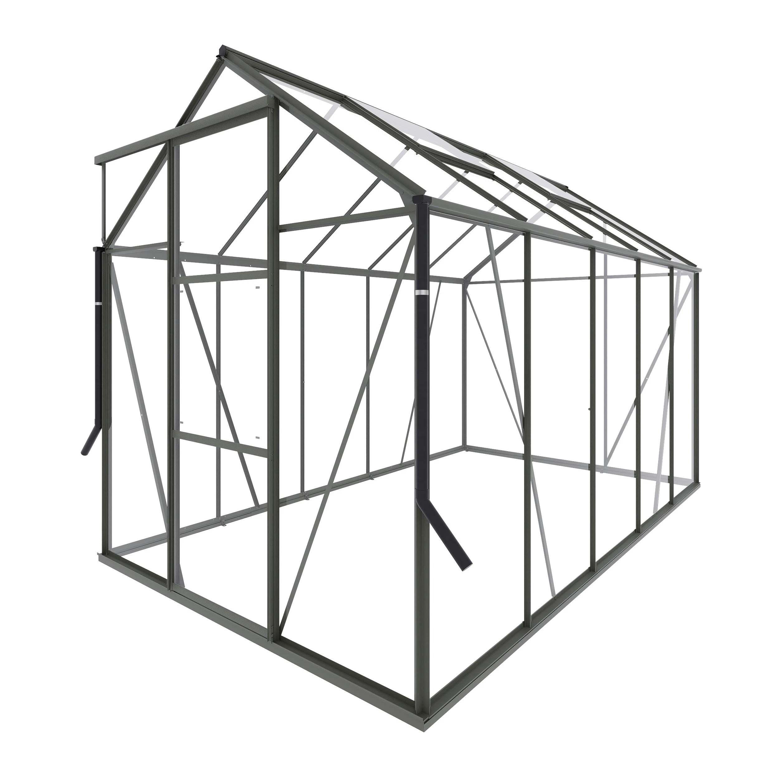 Royal Well Tuinkas Kate III 192 x 314 cm Groengrijs - Afbeelding 5